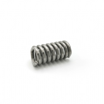 304 Stainless Steel Cylindrical Flat Wire Coils Compression Springs